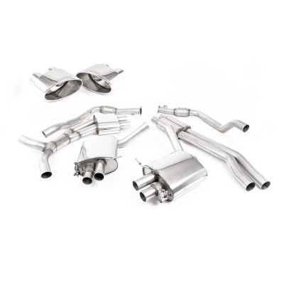 SSXAU841 Milltek Cat-back Resonated Audi RS5 B9 2.9 V6 Coupe CON OPF/GPF scarico sportivo terminale marmitta decat skat 200 cell