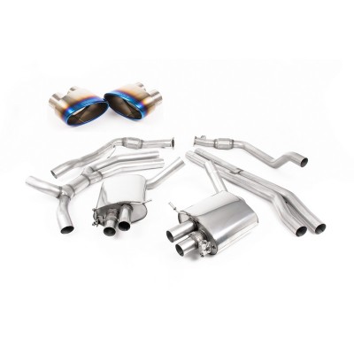 SSXAU845 Milltek Cat-back Road+ Audi RS5 B9 2.9 V6 Coupe CON OPF/GPF scarico sportivo terminale marmitta decat skat 200 celle