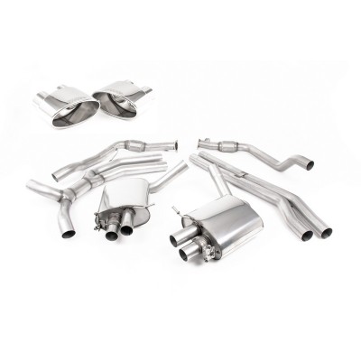 SSXAU848 Milltek Cat-back Road+ Audi RS5 B9 2.9 V6 Coupe CON OPF/GPF scarico sportivo terminale marmitta decat skat 200 celle