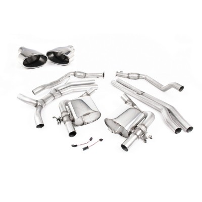 SSXAU849 Milltek Cat-back Race Non-resonated Audi RS5 B9 2.9 V6 Coupe CON OPF/GPF scarico sportivo terminale marmitta decat skat