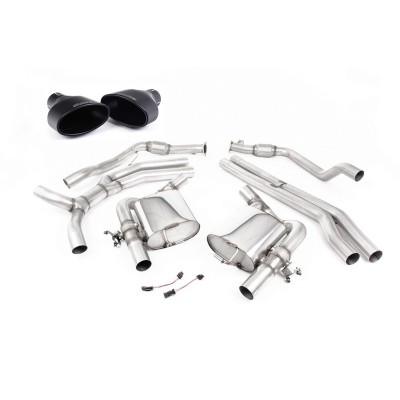 SSXAU755 Milltek Cat-back Race Non-resonated Audi RS5 B9 2.9 V6 Coupe SENZA OPF/GPF scarico sportivo terminale marmitta decat sk