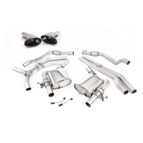 SSXAU756 Milltek Cat-back Race Non-resonated Audi RS5 B9 2.9 V6 Coupe SENZA OPF/GPF scarico sportivo terminale marmitta decat sk