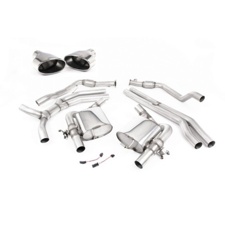 SSXAU756 Milltek Cat-back Race Non-resonated Audi RS5 B9 2.9 V6 Coupe SENZA OPF/GPF scarico sportivo terminale marmitta decat sk
