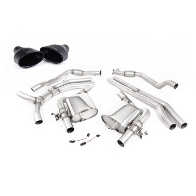 SSXAU830 Milltek Cat-back Non-resonated Audi RS5 B9 2.9 V6 Sportback CON OPF/GPF scarico sportivo terminale marmitta decat skat 