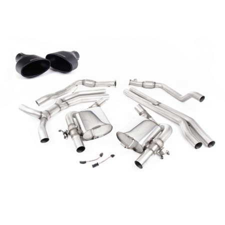 SSXAU830 Milltek Cat-back Non-resonated Audi RS5 B9 2.9 V6 Sportback CON OPF/GPF scarico sportivo terminale marmitta decat skat 