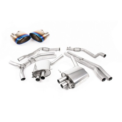 SSXAU840 Milltek Cat-back Road+ Audi RS5 B9 2.9 V6 Sportback CON OPF/GPF scarico sportivo terminale marmitta decat skat 200 cell