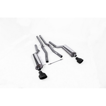 SSXAU211 Milltek Cat-back Non-resonated Audi RS6 C5 V8 scarico sportivo terminale marmitta decat skat 200 celle