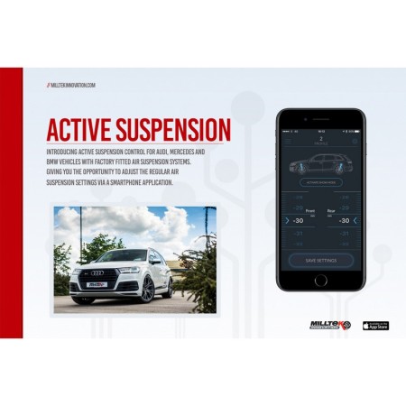 SSXAU672 Milltek Active Suspension Control Audi RS6 C7 4.0 scarico sportivo terminale marmitta decat skat 200 celle