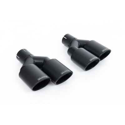 SSXAU489 Milltek Cat-back Resonated Audi S1 2.0 TFSI scarico sportivo terminale marmitta decat skat 200 celle 2