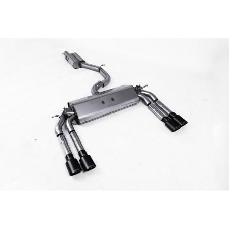 SSXAU479 Milltek Cat-back Resonated Audi S3 8V Berlina/Cabrio scarico sportivo terminale marmitta decat skat 200 celle