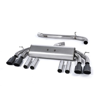 SSXAU539 Milltek Cat-back Race Non-resonated Audi S3 8V Berlina/Cabrio scarico sportivo terminale marmitta decat skat 200 celle