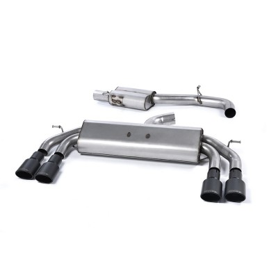 SSXAU549 Milltek Cat-back Race Resonated Audi S3 8V Sportback scarico sportivo terminale marmitta decat skat 200 celle