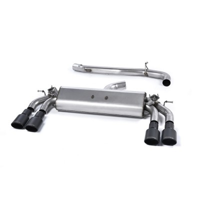 SSXAU414 Milltek Cat-back Non-resonated Audi S3 8V.2 Sportback CON OPF/GPF scarico sportivo terminale marmitta decat skat 200 ce