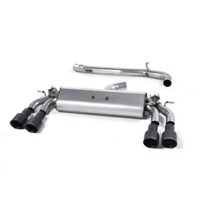 SSXAU415 Milltek Cat-back Non-resonated Audi S3 8V.2 Sportback CON OPF/GPF scarico sportivo terminale marmitta decat skat 200 ce