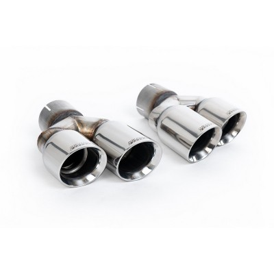 SSXAU261 Milltek Cat-back Audi S4 B8 3.0 V6 scarico sportivo terminale marmitta decat skat 200 celle 2