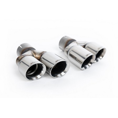 SSXAU261 Milltek Cat-back Audi S4 B8 3.0 V6 scarico sportivo terminale marmitta decat skat 200 celle