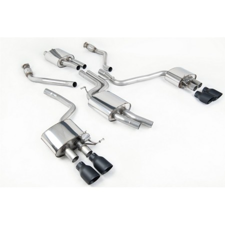 SSXAU505 Milltek Cat-back Audi SQ5 3.0 Tfsi scarico sportivo terminale marmitta decat skat 200 celle