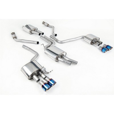 SSXAU670 Milltek Cat-back Audi SQ5 3.0 Tfsi scarico sportivo terminale marmitta decat skat 200 celle