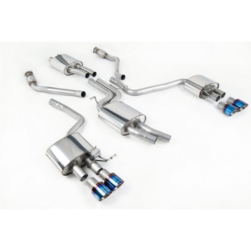 SSXAU670 Milltek Cat-back Audi SQ5 3.0 Tfsi scarico sportivo terminale marmitta decat skat 200 celle