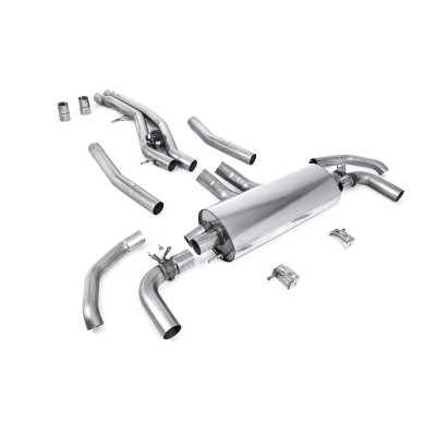 SSXAU1027 Milltek Front Pipe-back Audi SQ7 4.0 V8 TT scarico sportivo terminale marmitta decat skat 200 celle