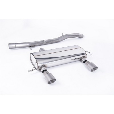 SSXAU428 Milltek Cat-back Race Non-resonated Audi TT 8N 1.8T 180/225cv Quattro scarico sportivo terminale marmitta decat skat 20