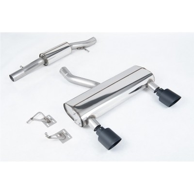 SSXAU1037 Milltek Cat-back Resonated Audi TT 8N 3.2 V6 Quattro scarico sportivo terminale marmitta decat skat 200 celle