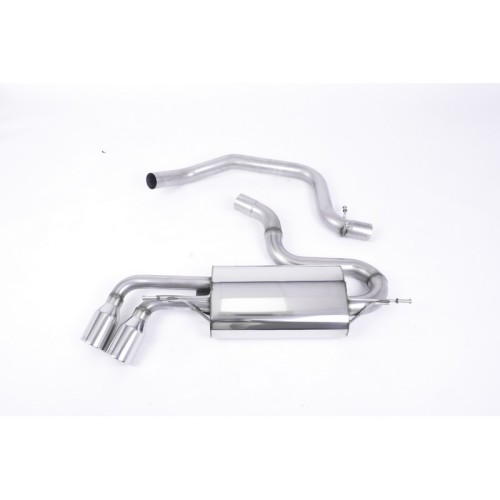 SSXAU145 Milltek Cat-back Audi TT 8J 2.0 TFSi 2WD scarico sportivo terminale marmitta decat skat 200 celle