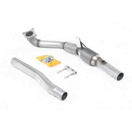 SSXAU1046 Milltek Downpipe Cast con Cat sportivo Audi TT 8J TTS Quattro scarico sportivo terminale marmitta decat skat 200 celle