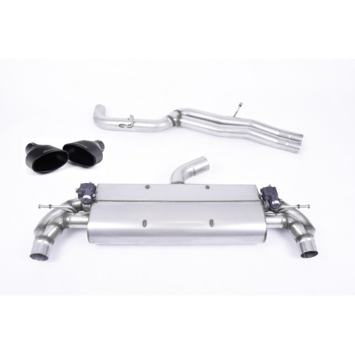 SSXAU731 Milltek Cat-back Non-resonated Audi TT 8S TTRS 2.5 CON GPF/OPF scarico sportivo terminale marmitta decat skat 200 celle