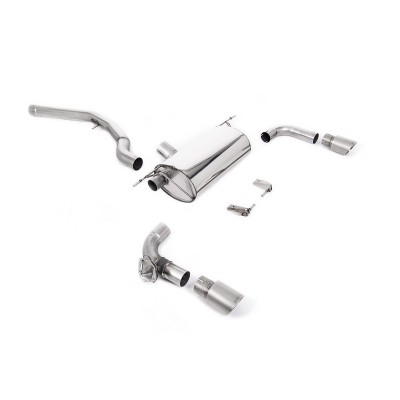 SSXBM1099 Milltek Cat-back Race Non-resonated BMW Serie 2 F22 LCI M240i CON OPF/GPF NON xDrive scarico sportivo terminale marmit