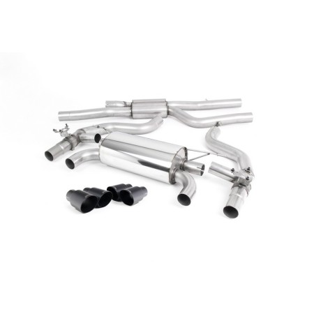 SSXBM1081 Milltek Cat-back BMW Serie 2 F87 M2 Competition scarico sportivo terminale marmitta decat skat 200 celle