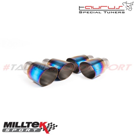 SSXBM1083 Milltek Cat-back BMW Serie 2 F87 M2 Competition scarico sportivo terminale marmitta decat skat 200 celle