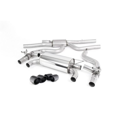 SSXBM1084 Milltek Cat-back BMW Serie 2 F87 M2 Competition scarico sportivo terminale marmitta decat skat 200 celle