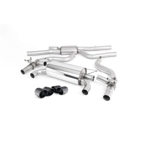 SSXBM1084 Milltek Cat-back BMW Serie 2 F87 M2 Competition scarico sportivo terminale marmitta decat skat 200 celle