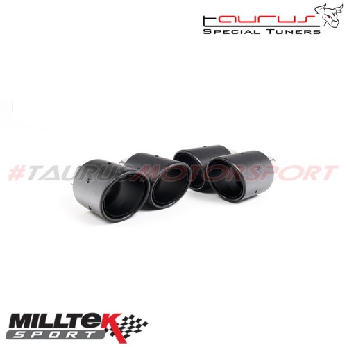 SSXBM1084 Milltek Cat-back BMW Serie 2 F87 M2 Competition scarico sportivo terminale marmitta decat skat 200 celle