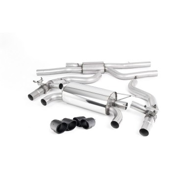 SSXBM1085 Milltek Cat-back Race BMW Serie 2 F87 M2 Competition scarico sportivo terminale marmitta decat skat 200 celle