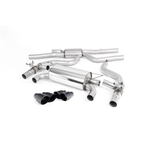 SSXBM1087 Milltek Cat-back Race BMW Serie 2 F87 M2 Competition scarico sportivo terminale marmitta decat skat 200 celle