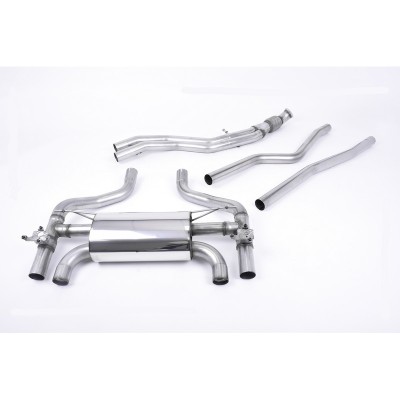 SSXBM1061 Milltek Cat-back Hollowtek BMW Serie 2 F87 M2 scarico sportivo terminale marmitta decat skat 200 celle