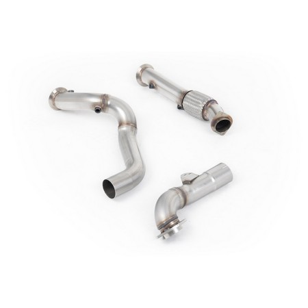 SSXBM1271 Milltek Downpipe De-Cat  BMW Serie 2 G87 M2 scarico sportivo terminale marmitta decat skat 200 celle