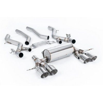 SSXBM1281 Milltek Particulate Filter-back BMW Serie 2 G87 M2 scarico sportivo terminale marmitta decat skat 200 celle