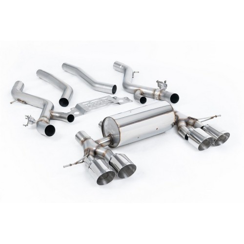 SSXBM1281 Milltek Particulate Filter-back BMW Serie 2 G87 M2 scarico sportivo terminale marmitta decat skat 200 celle