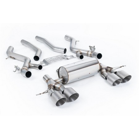 SSXBM1283 Milltek Particulate Filter-back BMW Serie 2 G87 M2 scarico sportivo terminale marmitta decat skat 200 celle