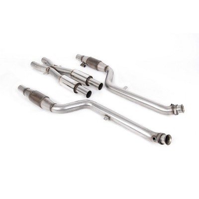 SSXBM1038 Milltek Downpipe con Cat sportivo BMW Serie 3 E93 M3 4.0 V8 scarico sportivo terminale marmitta decat skat 200 celle