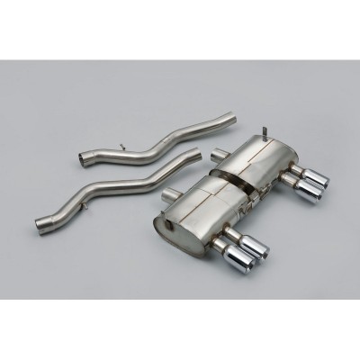 SSXBM931 Milltek Cat-back BMW Serie 3 E93 M3 4.0 V8 scarico sportivo terminale marmitta decat skat 200 celle