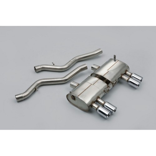 SSXBM931 Milltek Cat-back BMW Serie 3 E93 M3 4.0 V8 scarico sportivo terminale marmitta decat skat 200 celle
