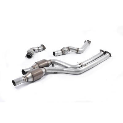SSXBM1030 Milltek Downpipe con Cat sportivi BMW Serie 3 F80 M3 SENZA OPF/GPF scarico sportivo terminale marmitta decat skat 200 