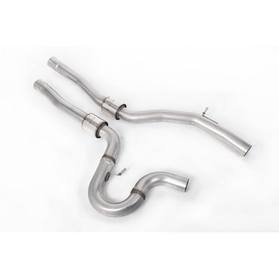 SSXBM1145 Milltek Parti aggiuntive BMW Serie 3 F80 M3 SENZA OPF/GPF scarico sportivo terminale marmitta decat skat 200 celle