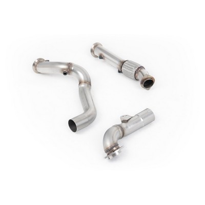 SSXBM1271 Milltek Downpipe De-Cat  BMW Serie 3 G80/G81 M3 & Competition scarico sportivo terminale marmitta decat skat 200 celle