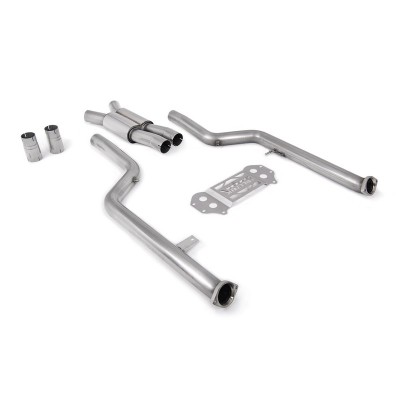 SSXBM1195 Milltek GPF/OPF Bypass Resonated BMW Serie 4 G82 M4 & Competition scarico sportivo terminale marmitta decat skat 200 c