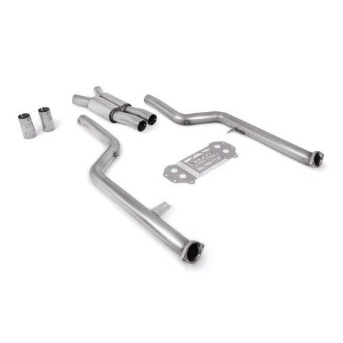 SSXBM1195 Milltek GPF/OPF Bypass Resonated BMW Serie 4 G82 M4 & Competition scarico sportivo terminale marmitta decat skat 200 c